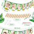JeVenis Jungle Animals First Birthday Decoration, Wild Safari Banner for Birthday Celebration