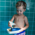 Sailboat PlanToys Wooden Bath Toy | Eco-Friendly Floating Boat for Kids | Promotes Fine Motor Skills & Imaginative Play