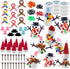 LanMa 9 Pack Snowman Kits,Fun Build a Snowman Craft for Kids Gifts