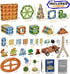 BINZKBB Magnetic Tiles 110 Pieces - 3D Lighted Magnet Building Blocks for Kids, Educational Sensory Stack Toys