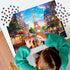 2 Pack Puzzles for Adults 1000 Pieces - Big Ben and Eiffel Tower Difficult Jigsaw Puzzles, DIY Leisure Game