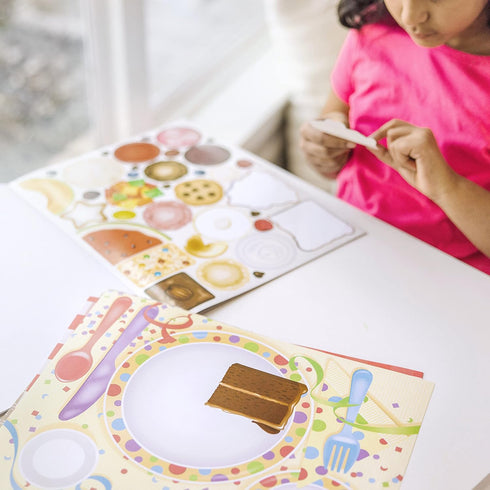 225+ Melissa & Doug Sticker Pad - Make-a-Meal, Food Stickers