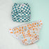 3.0 6 Pack 6 5-Layer Mama Koala Pocket Cloth Diapers for Babies with AWJ Lining, with Natural Cloth Diaper Inserts