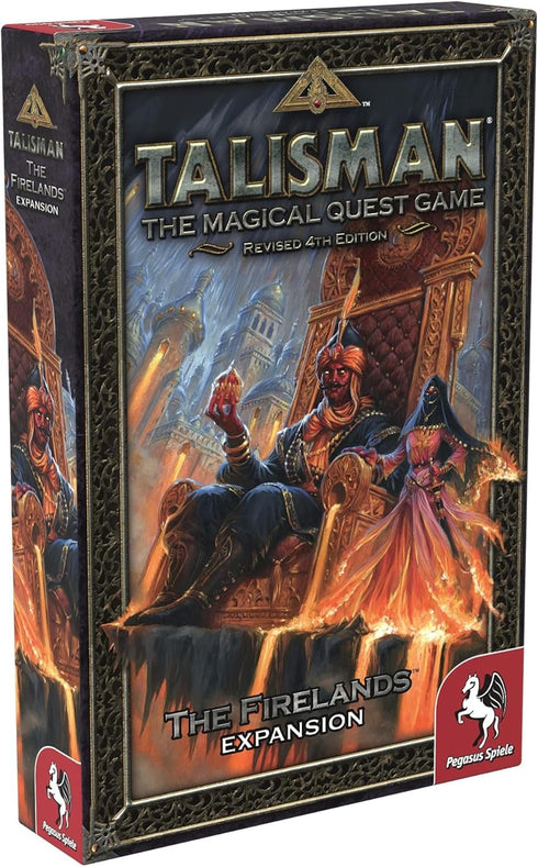 Pegasus Spiele Talisman: The Firelands Board Game - Orange