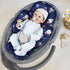 2 SWESEN Infant Car Seat Insert with Strap Pads, Super Soft Carseat Head and Body Support for Baby Boys and Girls