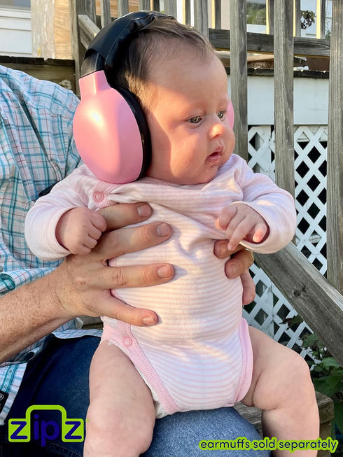 Customizable ZIPZ Magnetic Earmuffs for Kids - Noise Cancelling Covers Available
