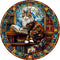 Wooden Puzzles for Adults - Challenging Maine Cat Library Adult Puzzle, Unique