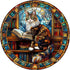 Wooden Puzzles for Adults - Challenging Maine Cat Library Adult Puzzle, Unique
