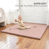 Stylish Vegan Leather Baby Play Mat - Soft, Easy to Clean Floor Mat Creates A Safe Play Area for Your Baby - The