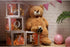 36 inch HollyHOME Teddy Bear Stuffed Animal Plush Giant Teddy Bears with Footprints Big Bear Tan