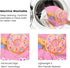 YouBaiVS 1 Baby Blanket for Boys Girls Soft Plush Receiving for Newborns - Donut Style