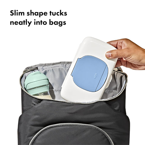 Portable Wipes Holder in Dusk for Easy Access