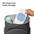 Portable Wipes Holder in Dusk for Easy Access