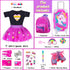 18 Inch Set 18" Backpack, ebuddy Doll Clothes and Accessories - Travel Suitcase Play for Dolls, Includes Clothing