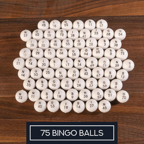 Set Set Royal Bingo Supplies Bingo Game for Adults, Seniors & Family - Bingo Balls with Cage and Bingo Cards