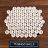Set Set Royal Bingo Supplies Bingo Game for Adults, Seniors & Family - Bingo Balls with Cage and Bingo Cards