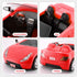 KeepRunning Convertible Car for Dolls, Glittering Deep Red Convertible Doll Vehicle with Working Seat Belts Ideal Gift