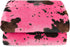 Cute Hot Pink Blanket for Kids - Soft Strawberry Pink Small Girls Toddler Blanket, Cow Print Gifts for Birthday Holidays