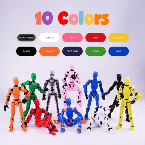 10pcs 13 Dummy 13 3 4 (10PCS) Assembly RequiredShoulder Armor Upgrade Lucky Action Figures, Titan Action Figures