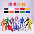 10pcs 13 Dummy 13 3 4 (10PCS) Assembly RequiredShoulder Armor Upgrade Lucky Action Figures, Titan Action Figures