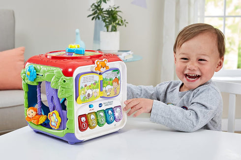Packaging), VTech Sort and Discover Activity Cube (Frustration Free Red