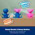 Elmer’s Squishies Mix and Match DIY Toys, 24 Piece Kit for Kids Crafts, Creates 4 Characters