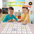 CVC Word Match Game, Memory Game, 60 Pcs Toddler Card Games for Kids Ages 3-6, Phonics Flash Cards for Preschool