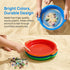 8 Pack 9.75 8.75 Inch Set Suwimut Sand Sifter Sieves for Kids Beach Toys, x Plastic Sand Sifting Pan Strainer