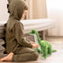 Cozy ArtCreativity Big Plush Brachiosaurus Dinosaur - Soft and Cuddly Stuffed Animal Pillow - Cute Standing Design