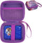 Travel Carrying Case for Bitzee Digital Pet, Protective Storage Holder for Kids Electronic Gadgets (Galaxy)