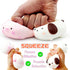 ZTATU (2-Pack) Squishy Dogge & Piggy Stress Balls for Kids Squishy Fidget Toys Sensory Stress Toys, Stress Dough Ball