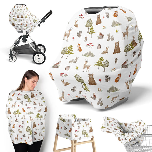 Sweet Jojo Designs Woodland Forest Animals Boy Girl Unisex/Gender Neutral Infant Baby