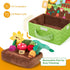 6-12 6 9 hahaland Baby Toys Months - Fruits Vegetables Garden Plant Plush - Month Old Toys Montessori Sensory Toy