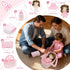 Playset Set,Babies Set,Baby Tezituor Baby Doll with Carrier Bassinet Bed,Baby Doll Accessories with Dolls, Portable