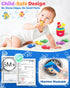 1 1 2 12-18 1-3 Montessori Toys for Year Old, Toddler Fishing Game with Stacking Cups, Learning Educational Toys