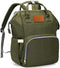 LIMHOO Diaper Bag Backpack for Men Dad, Waterproof Large Canvas Camo Nappy Bags,