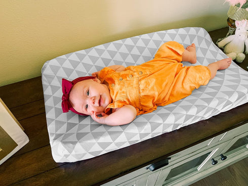 BaeBae Goods 4 Pack Changing Pad Cover Premium Baby Changing Pad Covers Boy or Girl Changing Pad Cover Pure Jersey