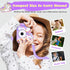 Unicorn Toys Camera for Kids Girls Age 3-8, Digital Selfie Video Camera with HD 1080P, 32GB SD Card, Purple