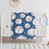 Baseball Stars Baby Blanket, Gifts for Boys, Girls, Infant, Newborn, 40"x30"