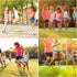 Chinese Jump Rope, 4m Long Elastic Ropes with Instructions for Indoor and Outdoor Children Jumpsies Games