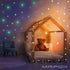 Glow in The Dark Stars for Ceiling or Wall – Glowing Wall Decals Stickers Room Decor Kit for Kids Bedroom Decoration
