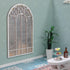 1/12 iLAND Scale Accessories of Dollhouse Window, Wooden DIY Dollhouse Building Supplies, Complete Miniature Window Kit