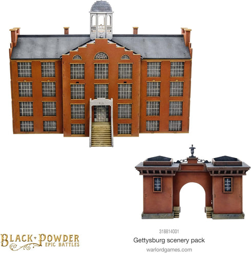 Warlord Black Powder Epic Battles American Civil War Gettysburg Scenery Pack for Table Top Wargaming