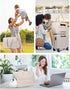 Puffer Quilted Diaper Tote with Breast Pump Compartment & Changing Pad