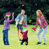 Outdoor Games for Kids Ages 4-8 - Toss and Catch Ball Set with 4 Paddles, 4 Balls, Storage Bag, Yard Fun