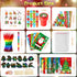 Stuffer24Set BenLouis Christmas Party Favors for Kids Xmas Classroom Gifts Prize Stockings Filler Coloring Books Bulk