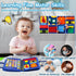Toddler Busy Board, Montessori Toys for Boys, Sensory Board Birthday Gifts - Educational Busy Book, Learning toys