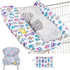 Suessie Shopping Cart Cover and High Chair Cover with Bolster Support Pillow