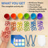 Counting 3, 4, 5, 6 Skillmatics Silicone Rainbow Sorting Game - Learning & Educational Toy, Sorting, & Sequencing