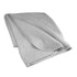 TL Care Fleece Blanket, Soft and Cozy with Silk-Like Satin Trim, Gray, 30" x 30" for Baby